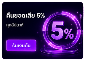 คืนยอดเสีย 5%