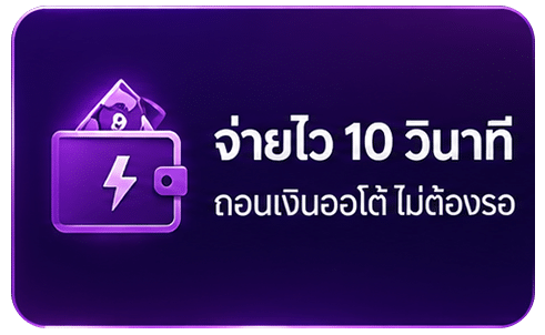 จ่ายไว 10 วินาที