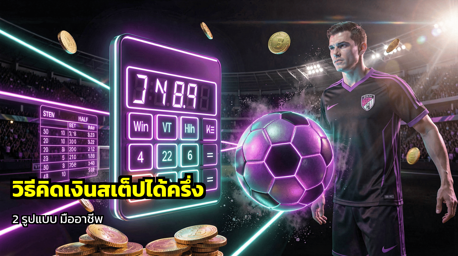 วิธีคิดเงินสเต็ปได้ครึ่ง