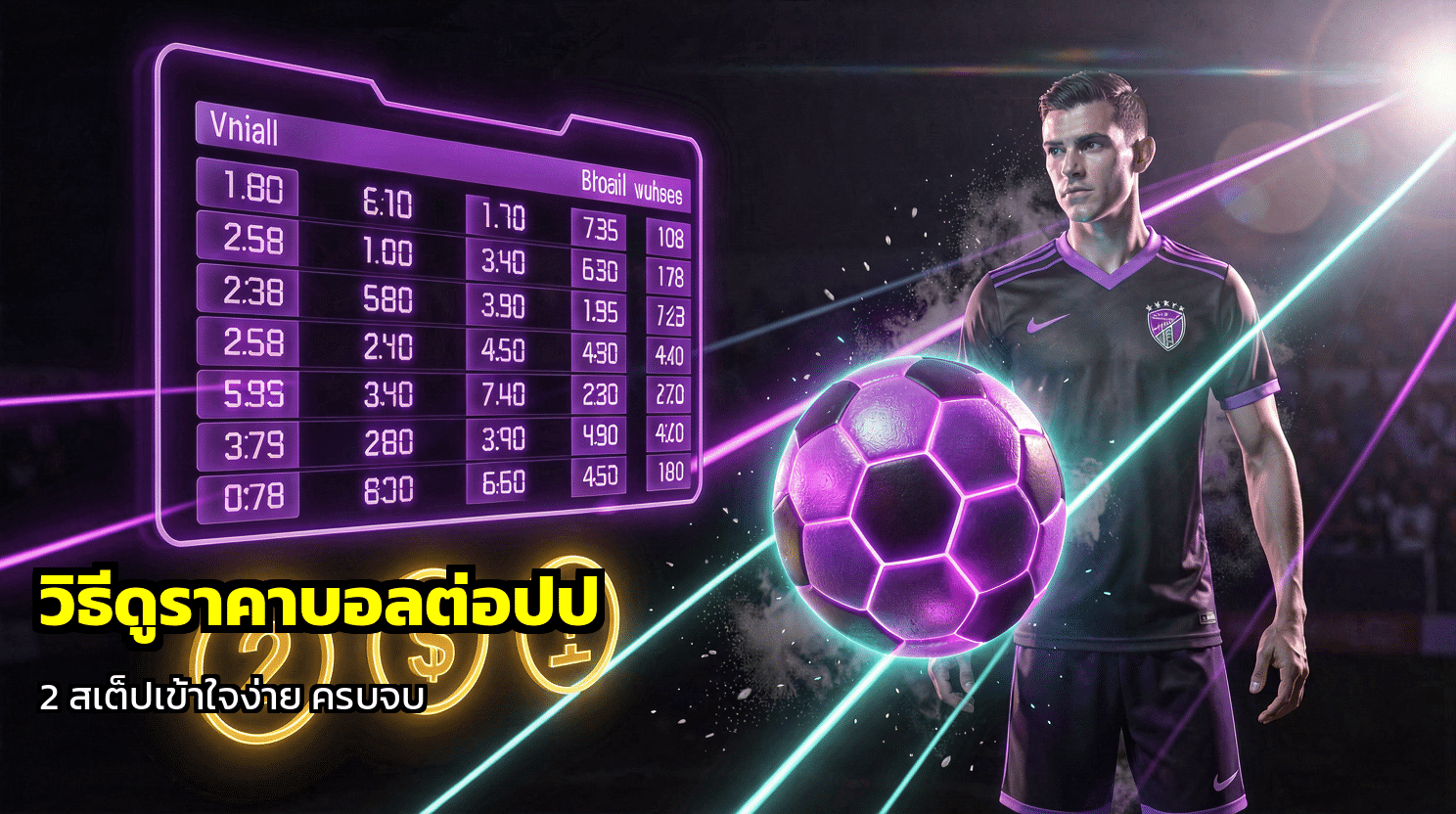 วิธีดูราคาบอลต่อปป