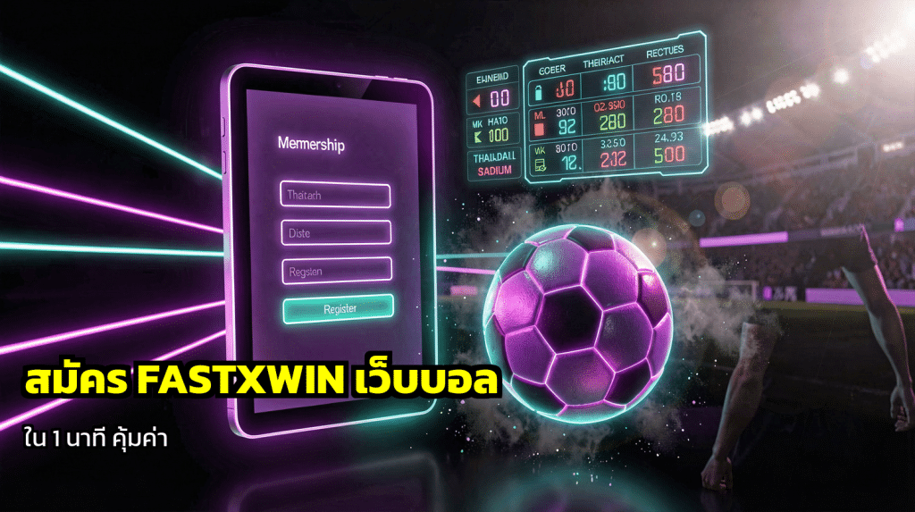 สมัคร FASTXWIN เว็บบอล