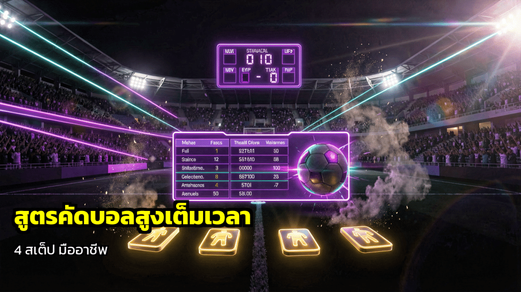 สูตรคัดบอลสูงเต็มเวลา